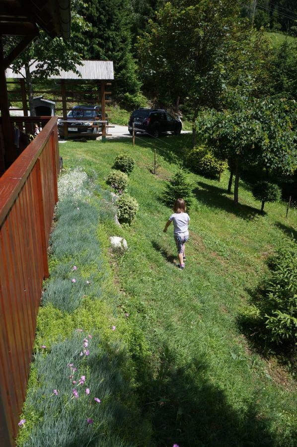 Na Rebri Villa Luče Buitenkant foto