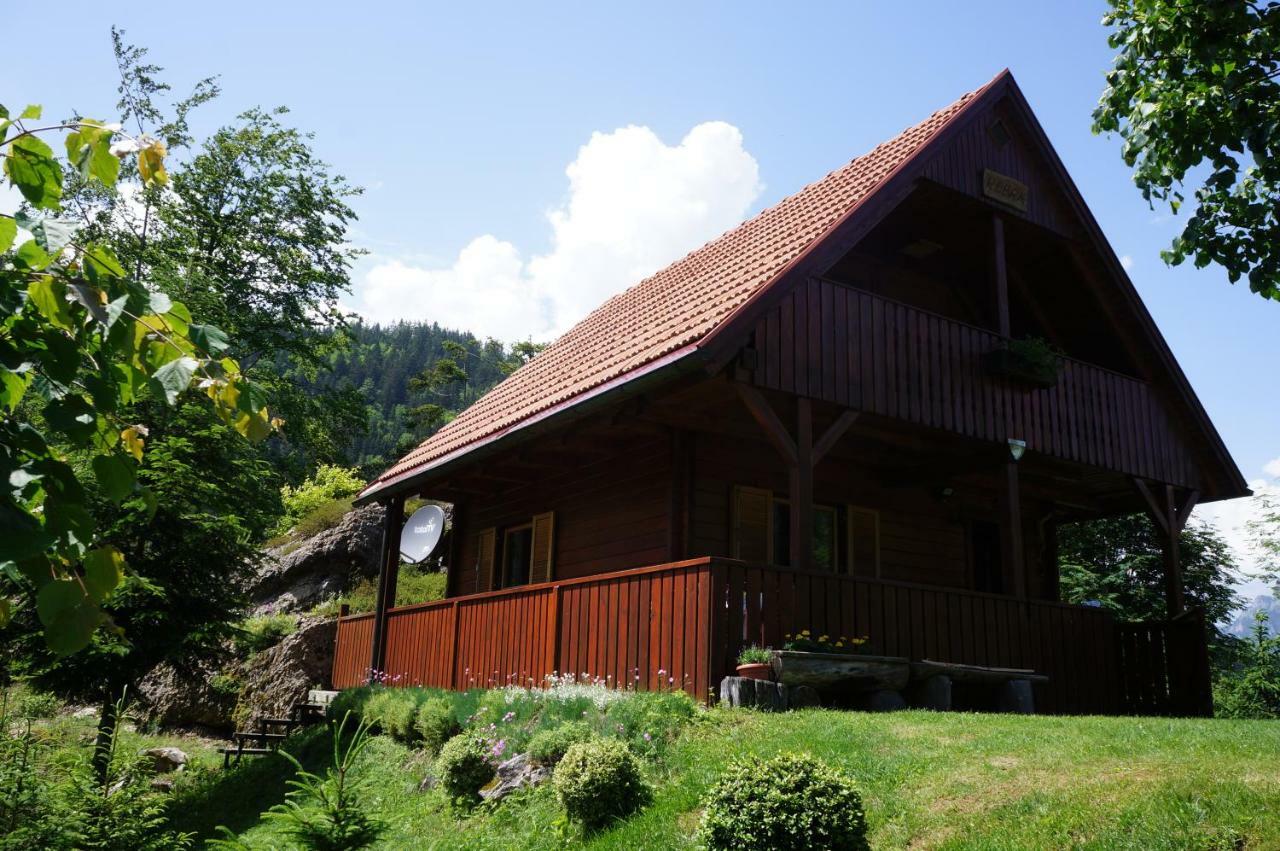 Na Rebri Villa Luče Buitenkant foto